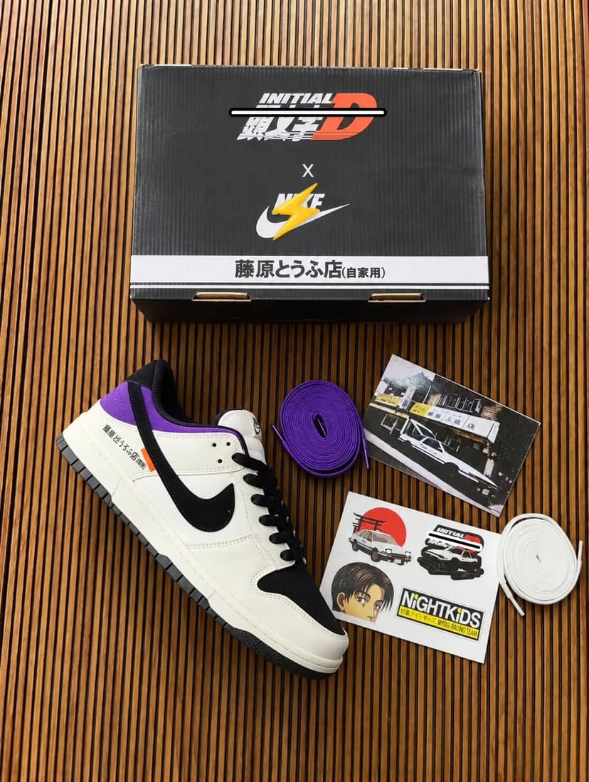 Initial D x Nike Sneakers